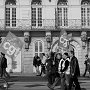 Lundi 18 octobre 2010 à Nantes - Photo 20101018-7088<br />Grève et manifestation interprofessionnelle pour la défense du régime de retraite à Nantes.<br />Vers le rassemblement avec l'interprofessionnel à la Tour de Bretagne et défilé jusquà la Chambre de commerce et d'industrie.
