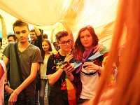 Sous le drapeau la plage.  20160611 GayPride Nantes 1683 OkW PhotoMorelP