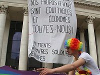 Quand les luttes convergent.  20160611 GayPride Nantes 2020 OkW PhotoMorelP