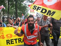 SFDM : Après avoir bloqué le dépôt de carburants, ils bloquent Paris.  20160614 Manifestation Paris 2541 OkW PhotoMorelP