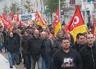 Photo 0266  À Saint-Nazaire, la manifestation européenne et intersyndicale contre l’austérité a rassemblée plus de 1500 manifestants.