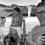 07 août 2010, DickAnnegarn à l'AbbayeFontevraud.<br />Soirée sur le thème du repas à l'abbaye de Frontevraud (France) organisée sous la direction de Dick Annegarn, auteur interprête de la chanson LE GRAND DINER.