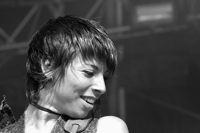 20070999_FeteHuma2007_MademoiselleK_IMG_1197 <p>Mademoiselle K à la Fête de l'Huma 2007.</p>