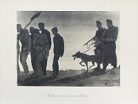 Retour d'un Kommando après le travail. © AMRC - Collection particulière (Bruno de La Pintière).