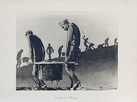 Corvée de vidange. © AMRC - Collection particulière (Bruno de La Pintière).